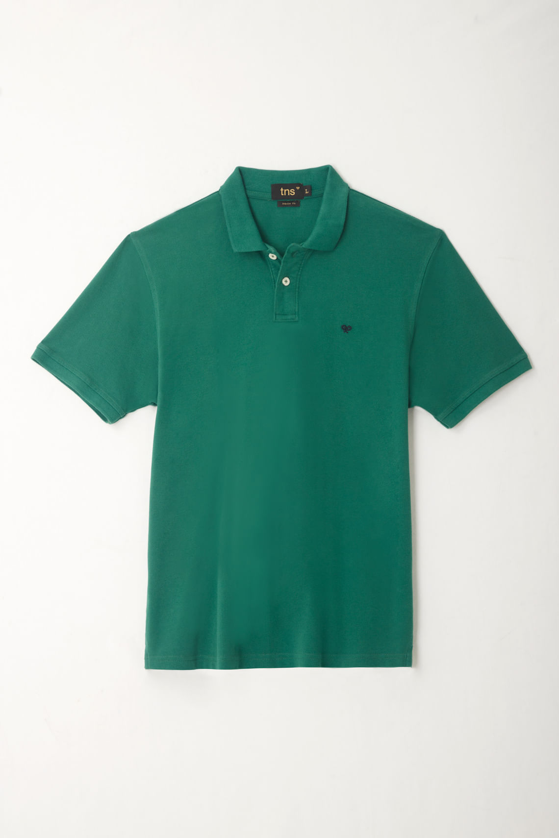 Polo verde 100% Algodón para hombre