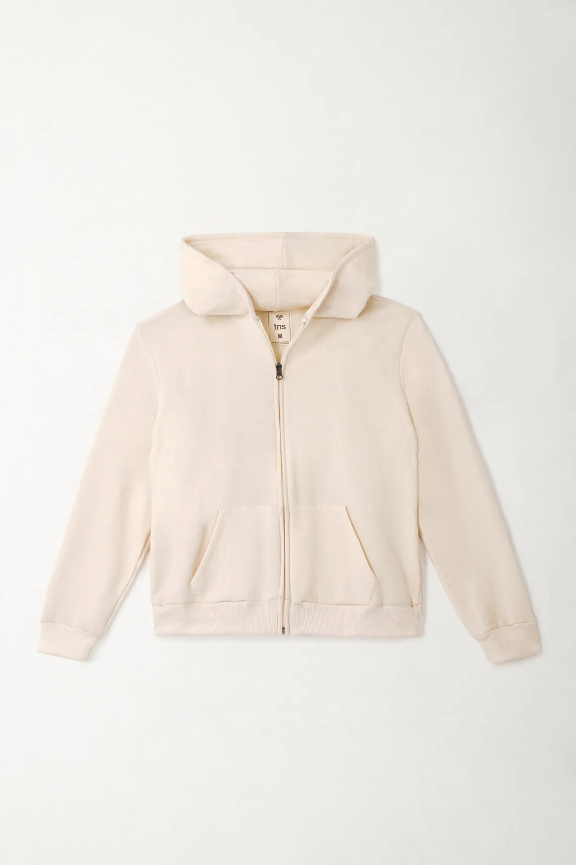 Buzo crudo con bolsillos para mujer