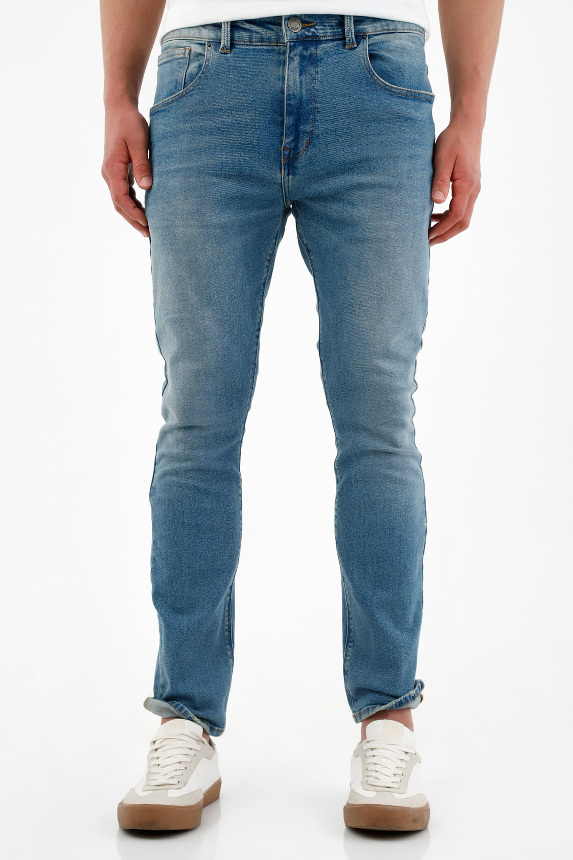 Jean Nudy cinco bolsillos para hombre
