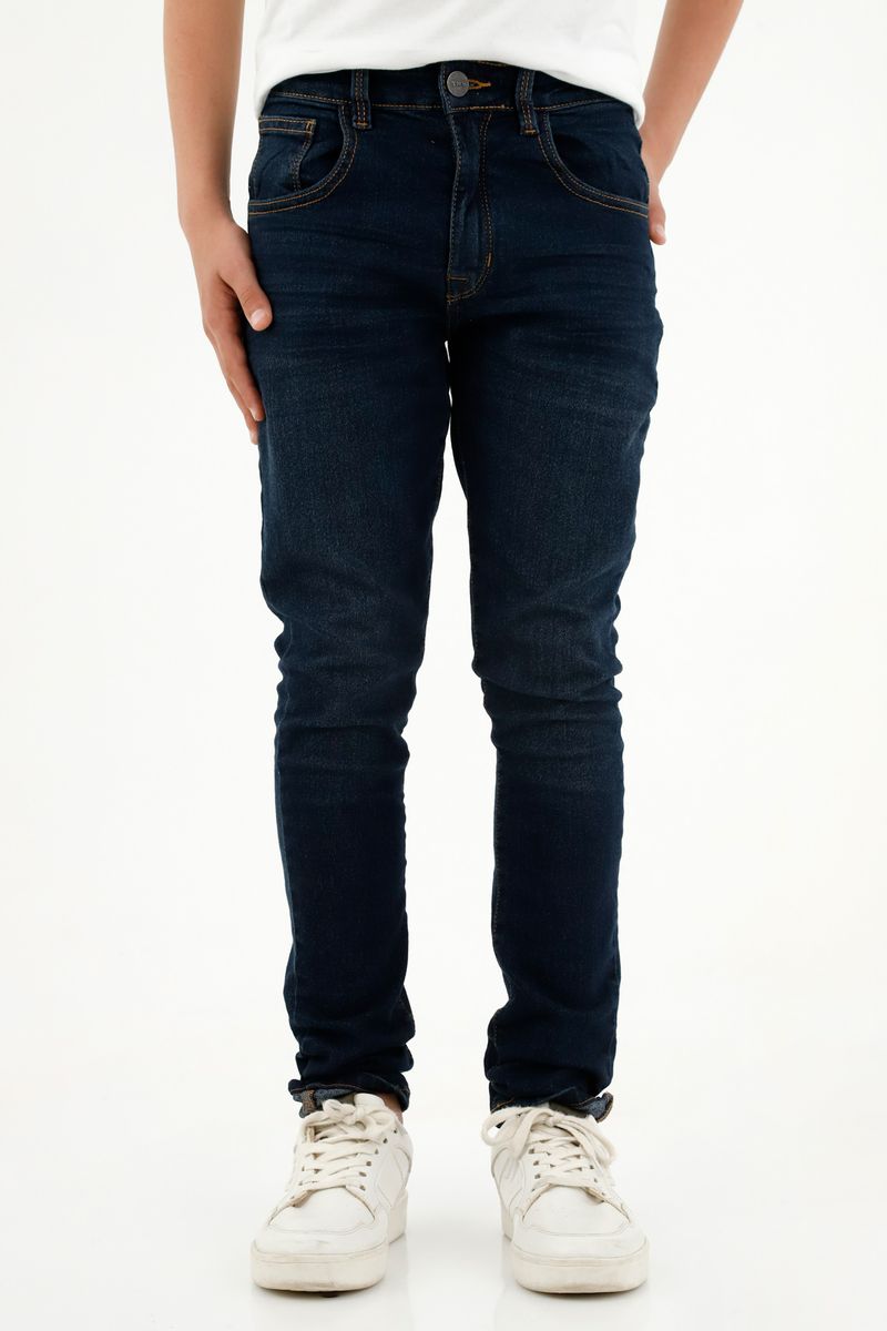 Jean azul Slim para niño