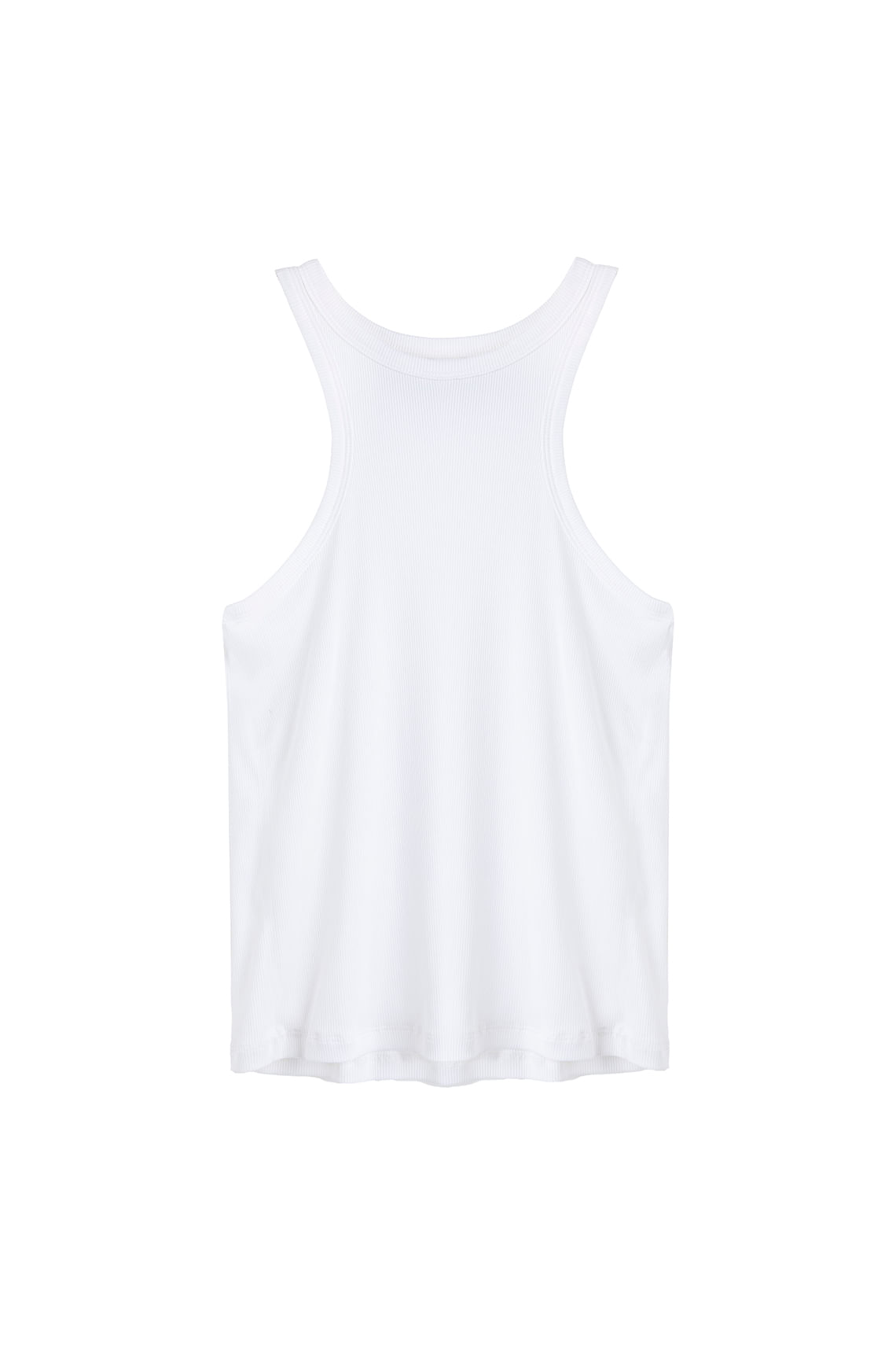 Camiseta blanca tipo esqueleto para mujer
