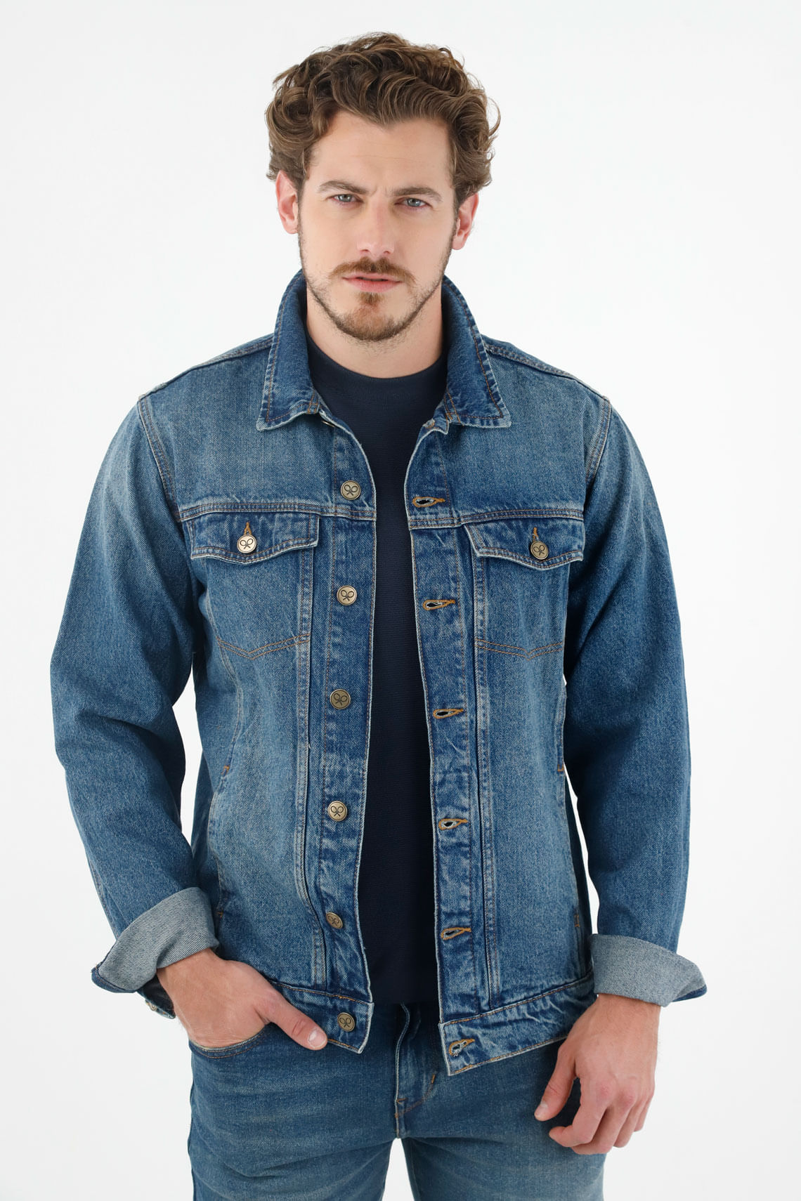 Chaquetas de tela para hombre best sale